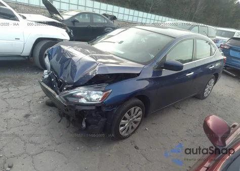 2018 Nissan Sentra S из США, поврежденный, VIN 3N1AB7AP3JY266609